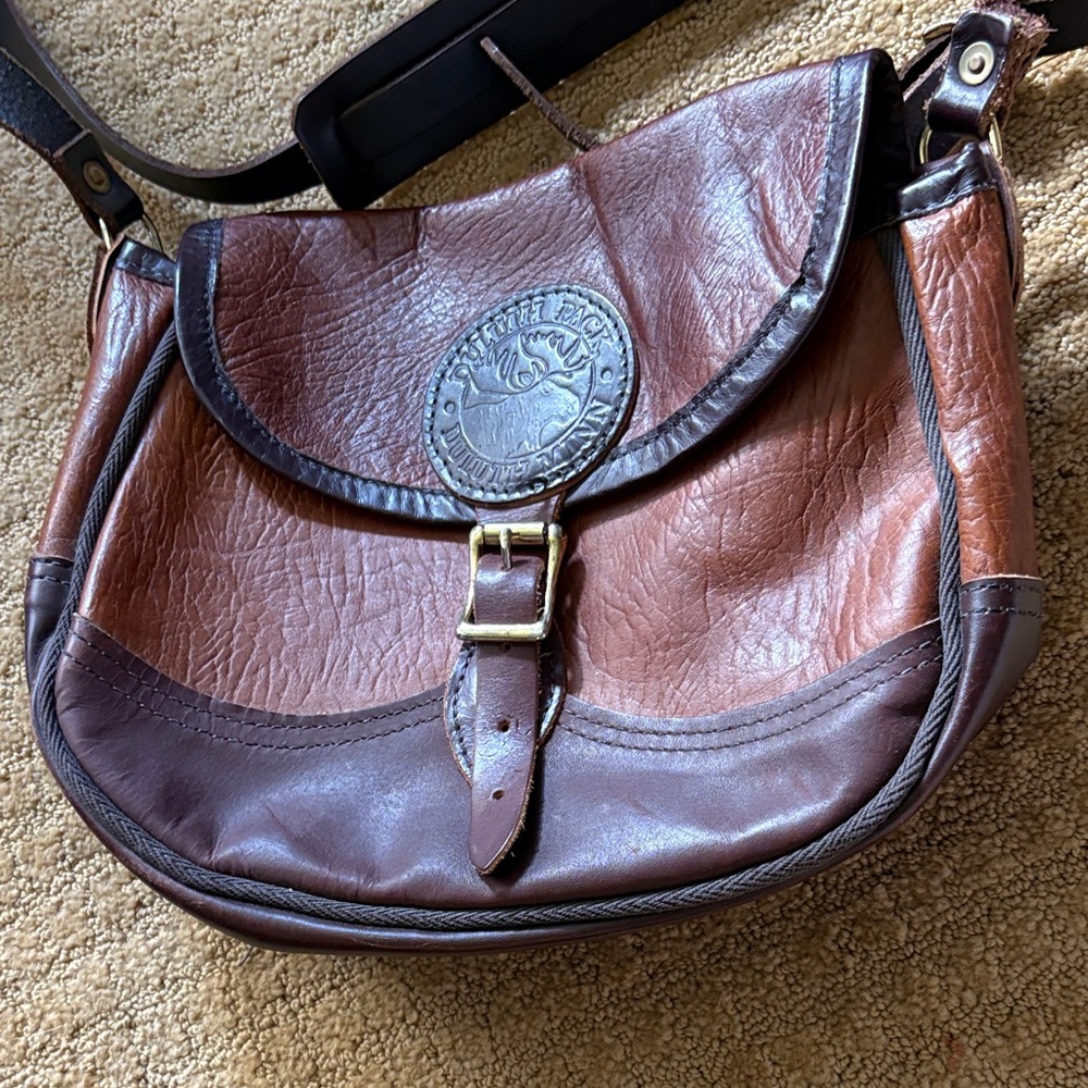 Duluth Pack Bison Leather Medium Shell Purse - image 1